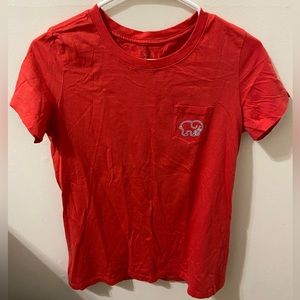 Ivory Ella Logo Tshirt; Anchors; Pocket; S